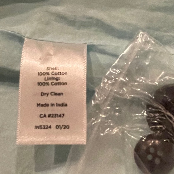 TALBOTS Summer Blazer Madras Plaid Cotton Patchwork Blazer Jacket Size 6 - Picture 7 of 7